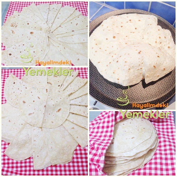 Mayasız Hamurla Yufka Tarifi | Resimli Yemek Tarifleri ...