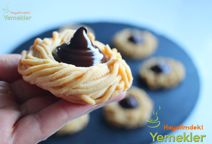 kuş yuvası kurabiyesi