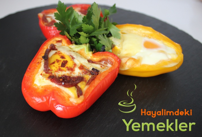 biber çanağında yumurta