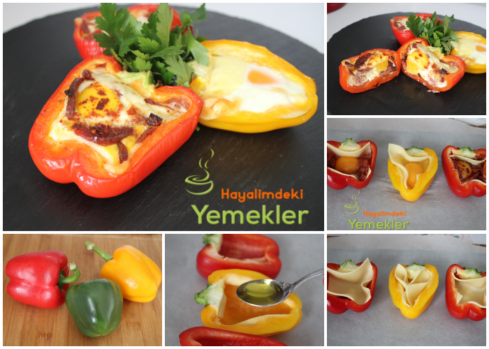 biber çanağında yumurta