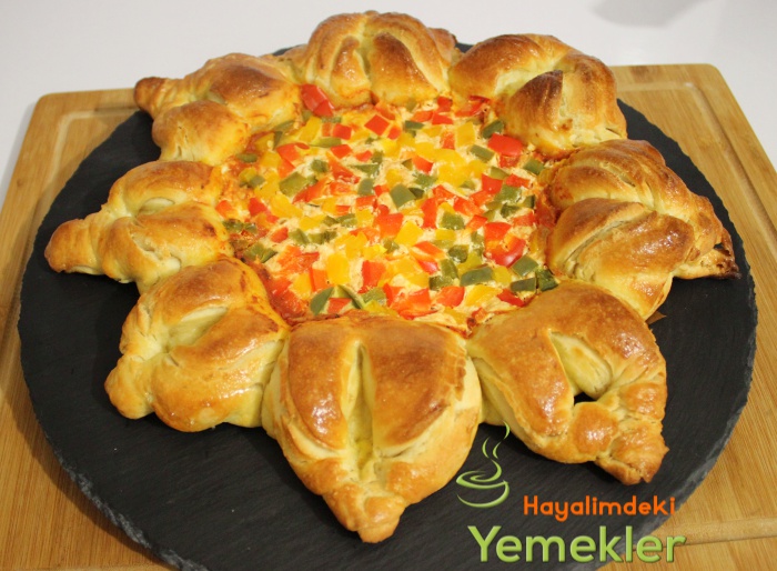çiçek pizza