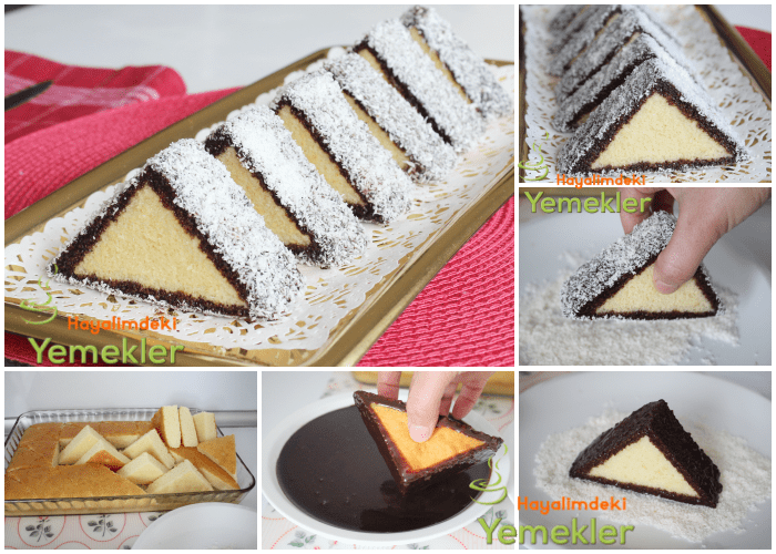 üçgen kek nasıl yapılır