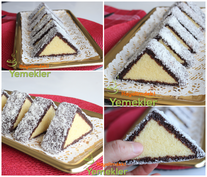 üçgen kek tarifi