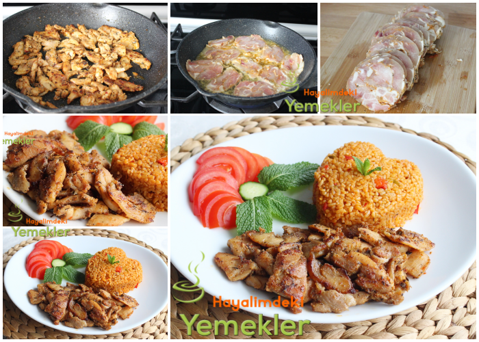 ev yapımı tavuk döner