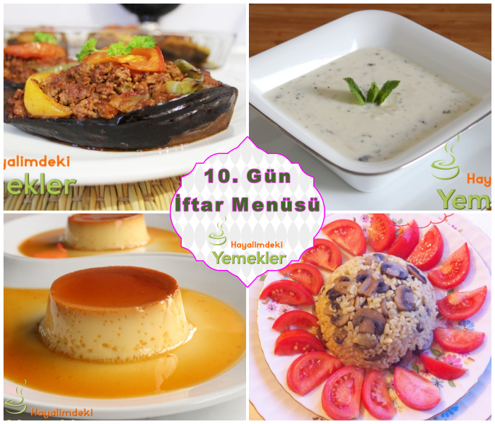 10.gün iftar menüsü