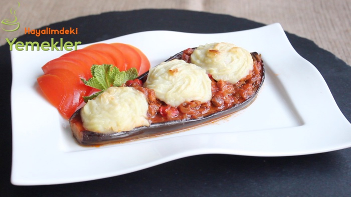 patates püreli etli karnıyarık