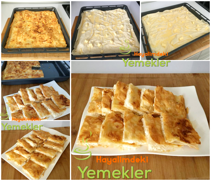 hazır yufka ile su böreği