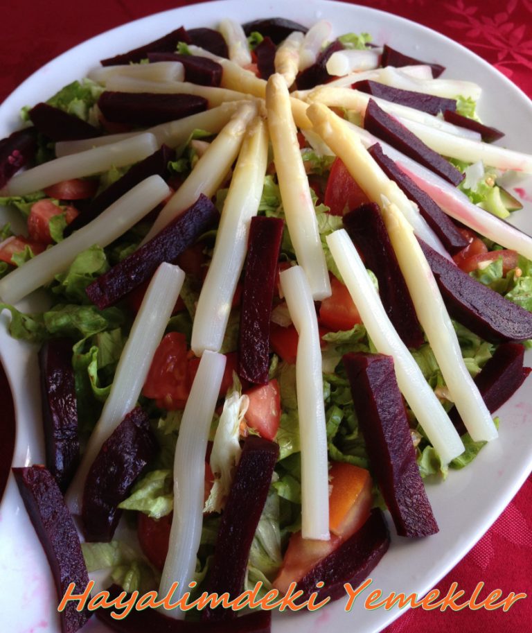 Kuşkonmaz salatası