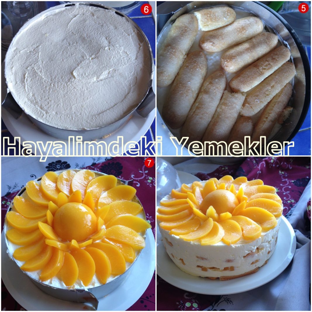 Kayısılı Kedi dili ile Kolay Pasta Resimli Yemek Tarifleri