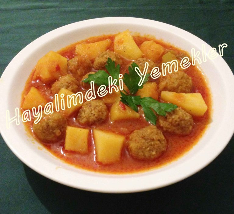 Köfteli Sulu Patates tarifi