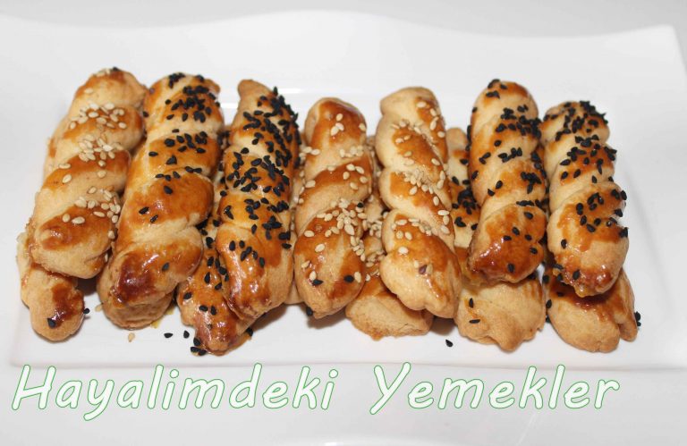 Mahlepli Pastane Kurabiyesi