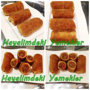 tos ekmeği ile sarma