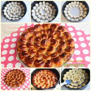 çiçek poğaça tarifi