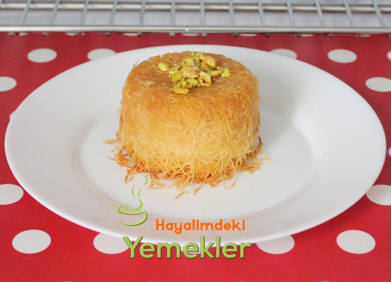 Şerbetli Muhallebili Kadayıf