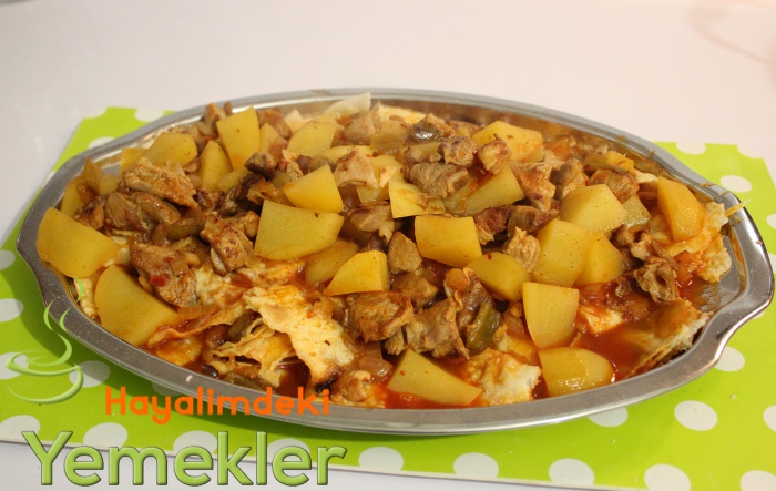 Etli Patatesli Tirit ( Papara ) Tarifi Resimli Yemek Tarifleri