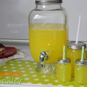 1 portakal 1 limon meyve suyu