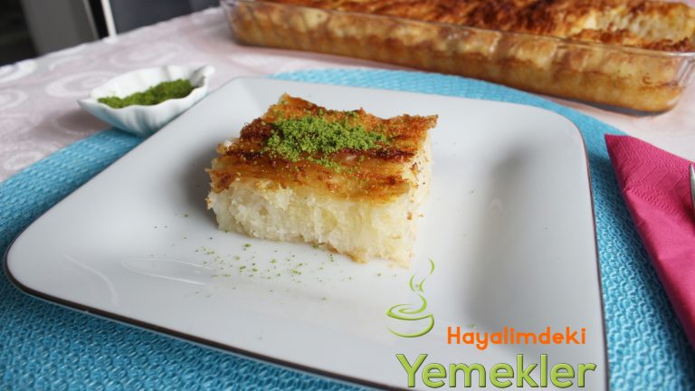 Tül Perde Tatlısı / Büzgü Baklava /Pileli Tatlı