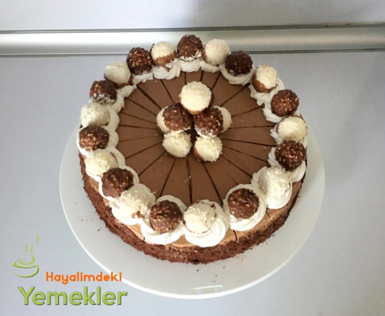 Frero Rocher ve Rafello’lu Pasta tarifi