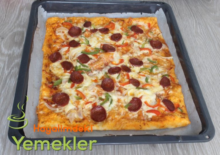 Yufkadan Kolay Pizza
