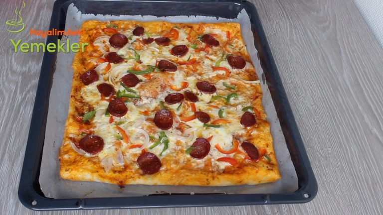 Hazır Yufkadan Pizza Tarifi