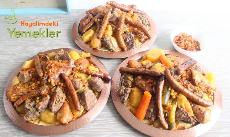 Couscous Royal / Kuskus Tarifi ( Arap Yemeği )