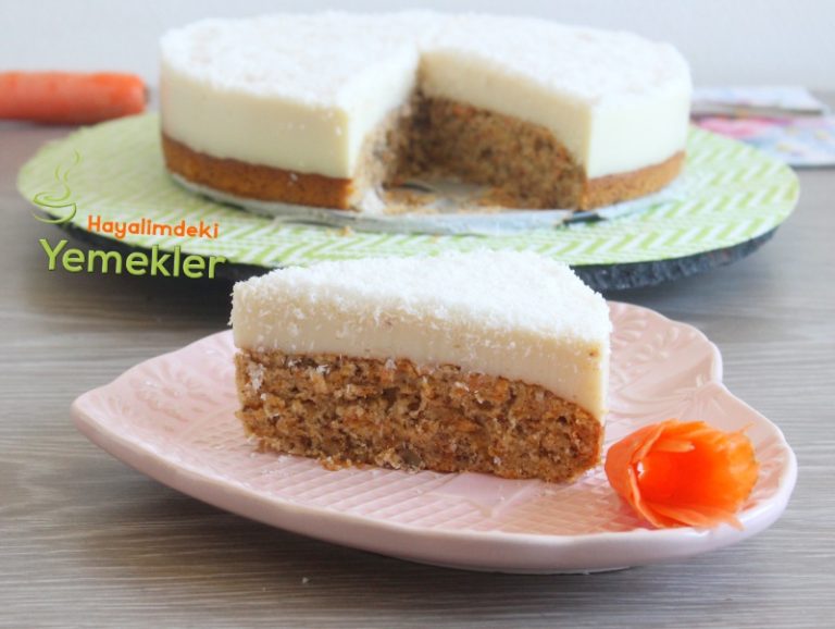 Muhallebili Havuçlu Kek Tarifi