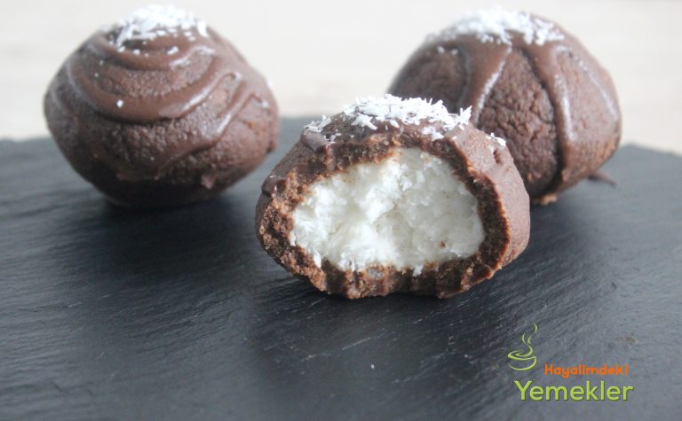 Pişmeyen Kokostar Kurabiye Tarifi