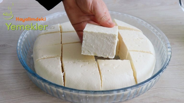 Evde En Kolay Peynir Yapımı