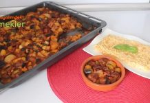 Fırında Etli Sebze Kebabı, (Etli ve Sebzeli Güveç) etli sebze kebabı tarifi