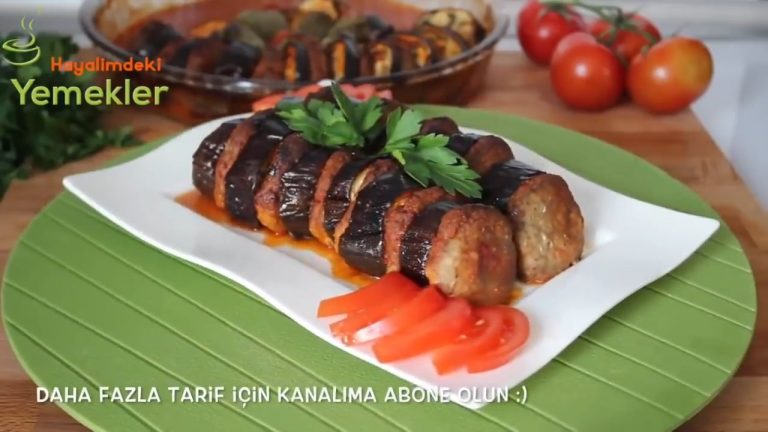 fırında patlıcan kebabı tarifi