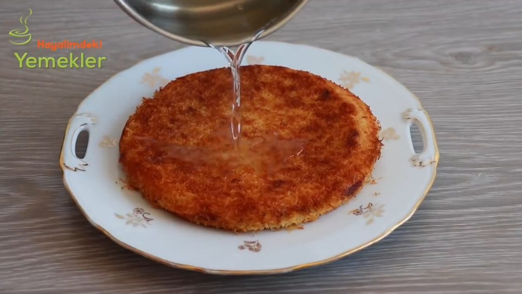 PÜF NOKTALARIYLA EVDE KÜNEFE YAPIMI Resimli Yemek Tarifleri