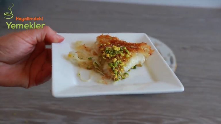 PÜF NOKTALARIYLA EVDE KÜNEFE YAPIMI