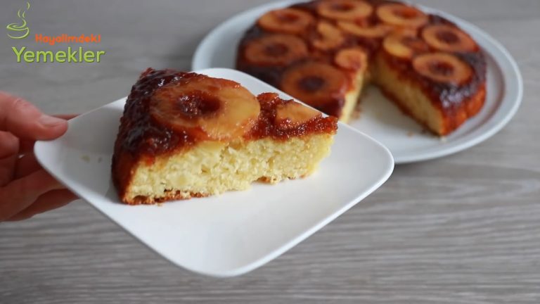 Karamelli Elmalı Kek Nasıl Yapılır