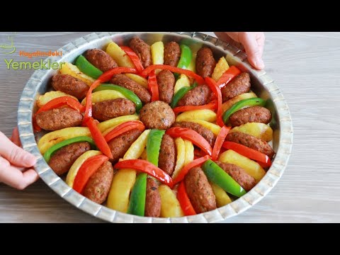 İFTAR SOFRASININ YILDIZI OLACAK MUHTEŞEM BİR ANA YEMEK HAZIRLADIM ✅YOK BÖYLE BİR LEZZET 💯İZMİR KÖFTE