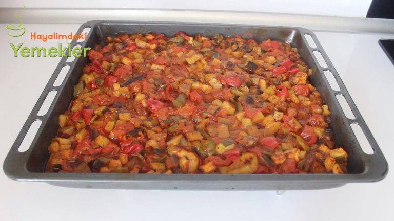 En Kolay Fırın Yemeği / Etsiz Yaz Yemeği Tarifi /Hayalimdeki Yemekler