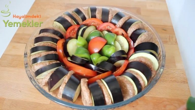 İFTARA ÖNCEDEN KIZARTMADAN FIRINDA PATLICAN KEBABI YAPIN✅ KOLAY ANA YEMEK TARİFLERİ💯