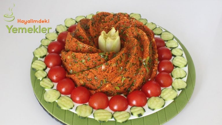 Kısır Tarifi / Kısır Nasıl Yapılır / Kek kalıbında Kısır Nasıl Yapılır / Hayalimdeki Yemekler