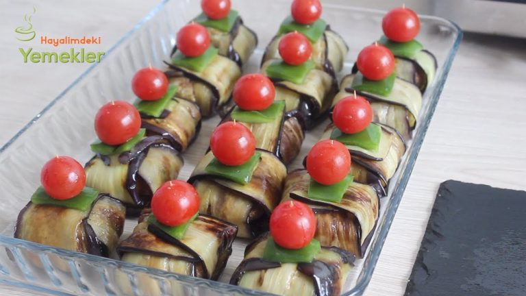 Bu Kadar  Hafif ve Lezzetli İslim Kebabı Görmediniz  Kürdan Kebabı Nasıl Yapılır -İftar Yemekleri