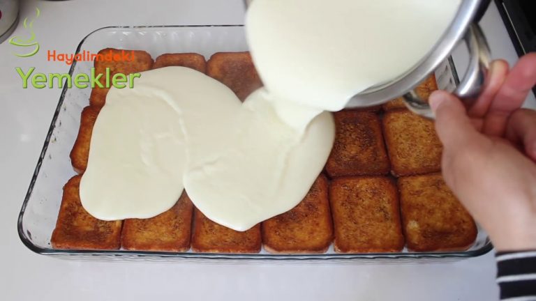 Karamelli Etimek Tatlısı-Etimek Tatlısı Nasıl Yapılır/Hayalimdeki Yemekler