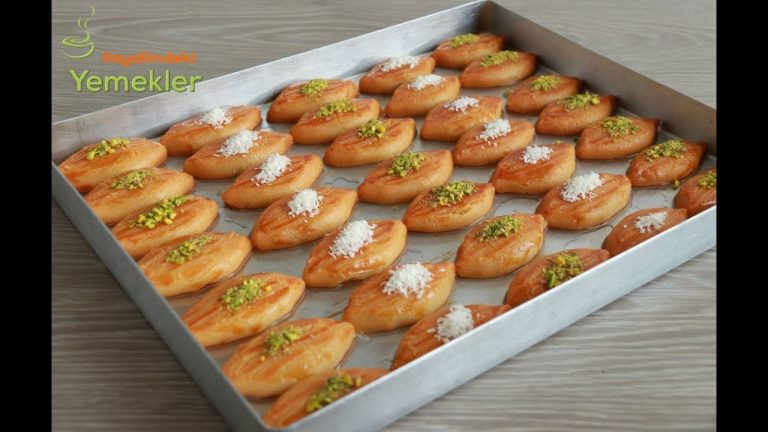 YILLARDIR YAPTIĞIM EN GARANTİLİ TAM ÖLÇÜLÜ TATLI  ✅ BAYRAM TATLISI 💯ŞEKERPARE TARİFİ