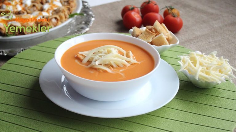Kremalı Domates Çorbası – Hayalimdeki Yemekler