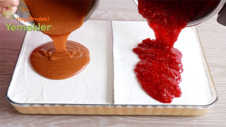 BU HAFİF TATLI İFTARA  BOMBA OLUR  ✅BU TARİFİ YEMEDEN TRİLEÇE YEDİM DEME 💯2 SOSLU TRİLEÇE TARİFİ ✅