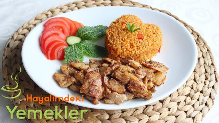 Dışarda Satılanlardan Çok Daha Lezzetli Tavuk Döner Yapımı / Ev Yapımı Tavuk Döner Tarifi