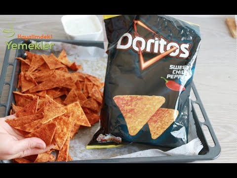 EVDE DORİTOS CİPSİ YAPMAK BU KADAR KOLAYMIŞ  ✅EV YAPIMI DORİTOS CİPSİ 💯CİPS NASIL YAPILIR