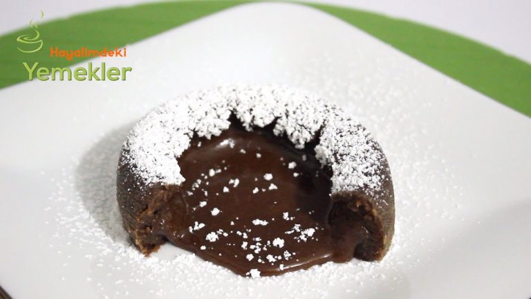 Çikolata Şelalesi Sufle Tarifi