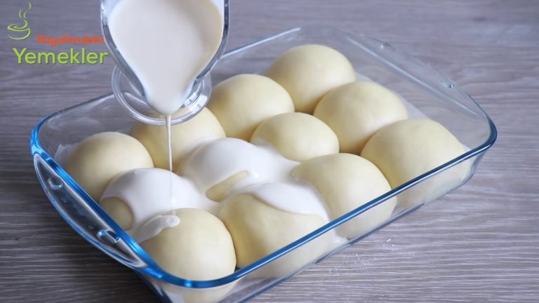 BÖYLESİNİ İLK DEFA YAPTIM ✅ DEV GİBİ KABARAN SOSLU PAMUK POĞAÇA💯OKUL İÇİN POĞAÇA TARİFİ