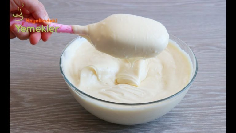 BU PASTACI KREMASINI BÜTÜN PASTALARDA KULLANABİLİRSİNİZ  ✅ PASTACI KREMASI TARİFİ 💯PASTA KREMASI