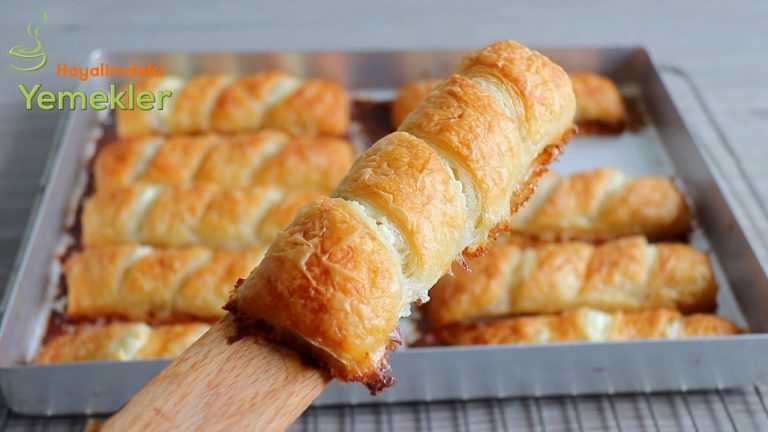 BU BÖREK MASAYA GELDİĞİ GİBİ OLAY OLDU  ✅ÇITIRLIKTA LEVEL ATLAYAN BÖREK 💯BAKLAVALIK YUFKADAN BÖREK