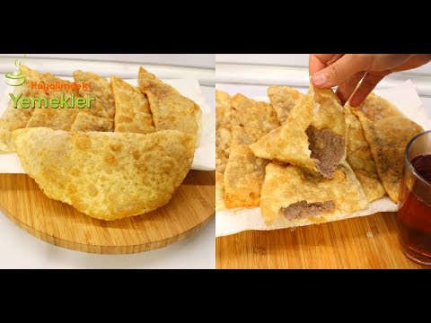 Puf Puf Kabaran Gerçek ÇİĞ BÖREK TARİFİ – Çİ BÖREK Nasıl Yapılır