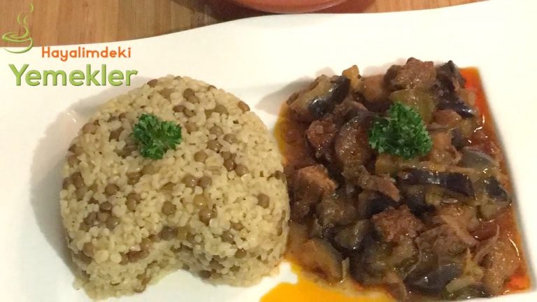 Yeşil Mercimekli Bulgur Pilavı-Bulgur Pilavı Tarifi/ Hayalimdeki Yemekler